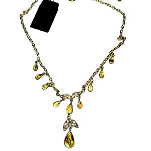 Cookie Lee Genuine Abalone Necklace